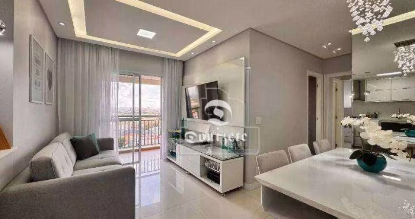 Apartamento com 2 dormitórios à venda, 65 m² por R$ 575.000,00 - Vila América - Santo André/SP