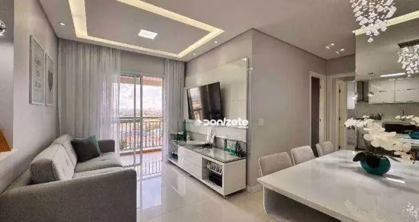Apartamento com 2 dormitórios à venda, 65 m² por r$ 574.000,00 - vila américa - santo andré/sp