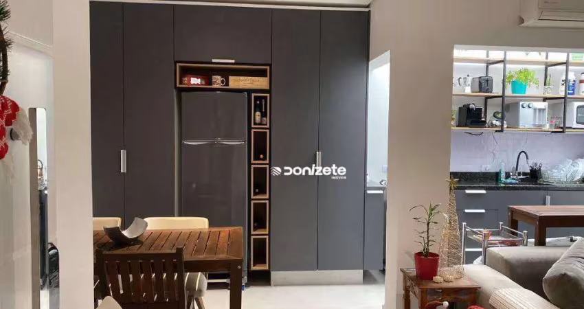 Apartamento com 2 dormitórios à venda, 61 m² por r$ 450.000,00 - parque jaçatuba - santo andré/sp