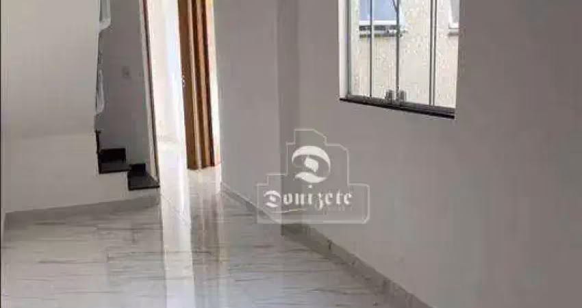 Cobertura com 2 dormitórios à venda, 91 m² por R$ 479.999,00 - Vila Homero Thon - Santo André/SP