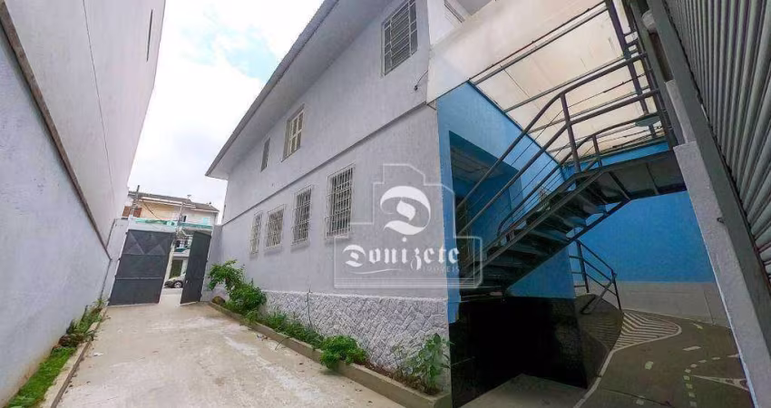 Sobrado com 3 dormitórios para alugar, 486 m² por R$ 21.200,00/mês - Jardim - Santo André/SP