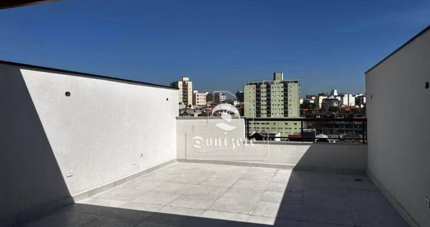 Cobertura com 2 dormitórios à venda, 100 m² por R$ 598.130,00 - Campestre - Santo André/SP