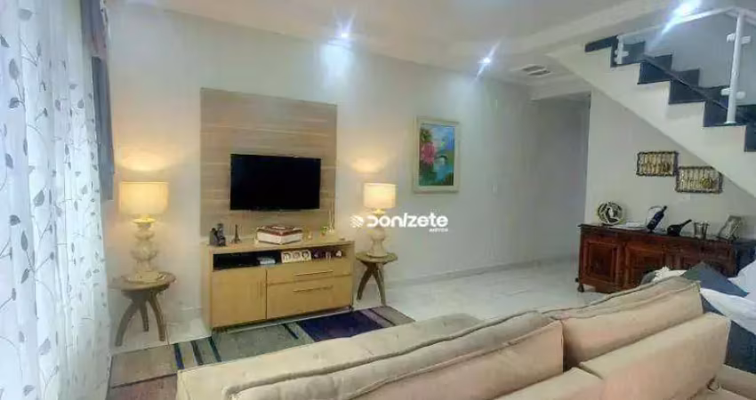 Sobrado com 4 dormitórios à venda, 326 m² por r$ 850.000,00 - jardim araguaia - mauá/sp