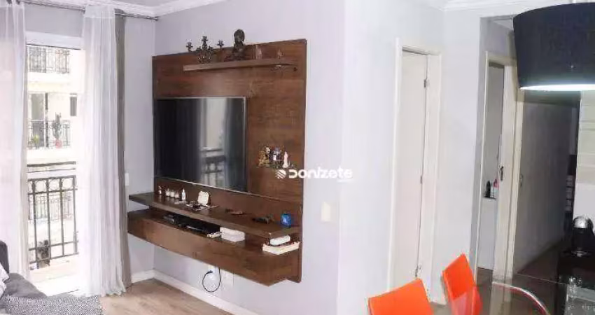 Apartamento com 2 dormitórios à venda, 53 m² por r$ 460.000,00 - campestre - santo andré/sp