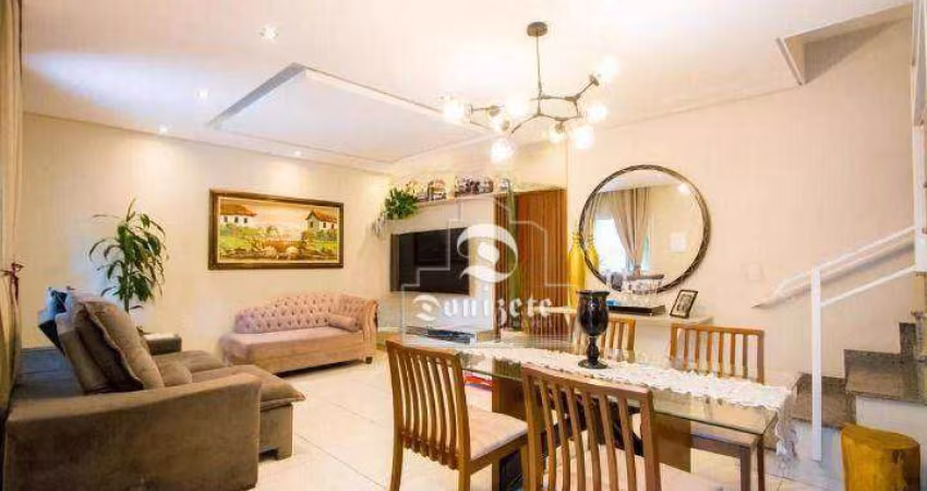 Sobrado com 3 dormitórios à venda, 90 m² por R$ 450.000,00 - Jardim Progresso - Santo André/SP