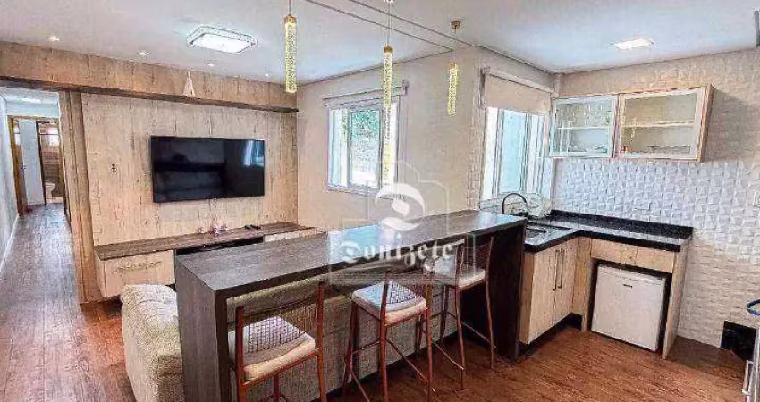 Cobertura com 3 dormitórios à venda, 146 m² por R$ 680.000,00 - Vila Assunção - Santo André/SP