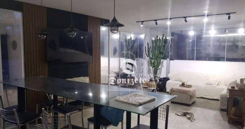 Cobertura com 3 dormitórios à venda, 180 m² por R$ 850.000,00 - Vila Guiomar - Santo André/SP