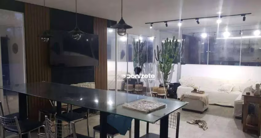 Cobertura com 3 dormitórios à venda, 180 m² por r$ 850.000,00 - vila guiomar - santo andré/sp