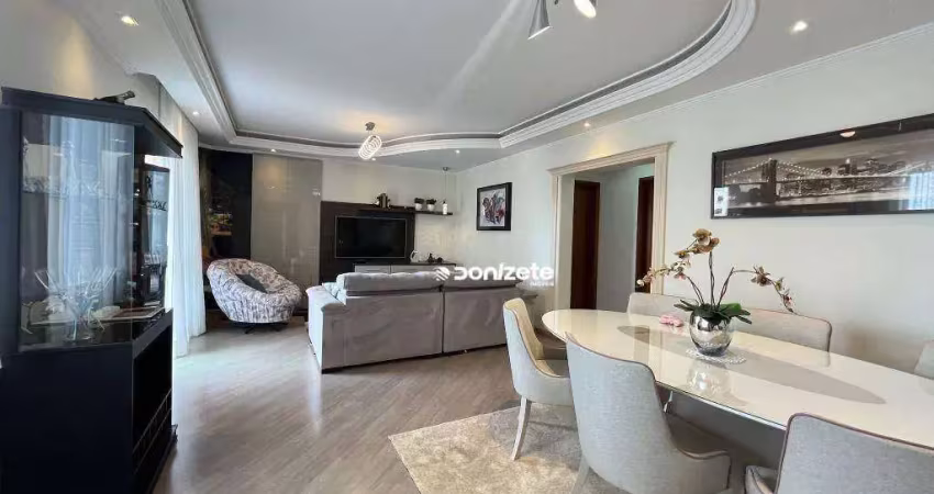 Apartamento com 3 dormitórios à venda, 153 m² por r$ 1.280.000,00 - jardim bela vista - santo andré/sp