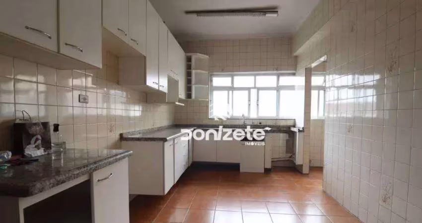 Apartamento com 3 dormitórios à venda, 146 m² por r$ 477.000 - centro - santo andré/sp.