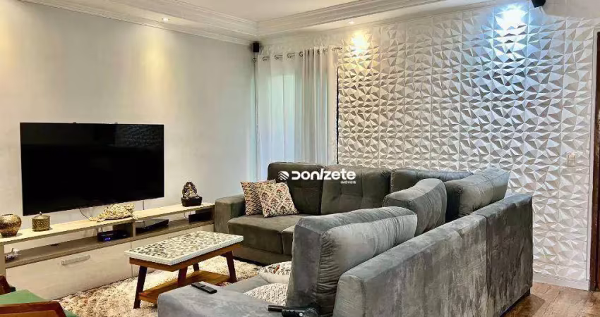 Sobrado com 3 dormitórios à venda, 195 m² por r$ 899.999,99 - vila scarpelli - santo andré/sp