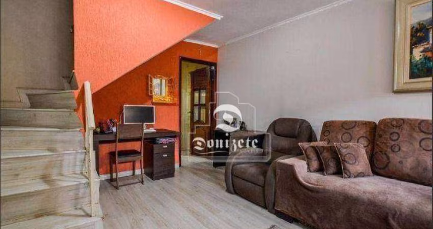 Sobrado com 2 dormitórios à venda, 123 m² por R$ 455.000,00 - Vila Eldízia - Santo André/SP