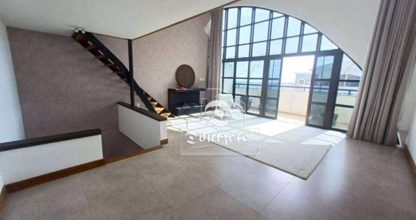 Cobertura com 2 dormitórios, 288 m² - venda por R$ 2.100.000,00 ou aluguel por R$ 12.660,00/mês - Vila Assunção - Santo André/SP