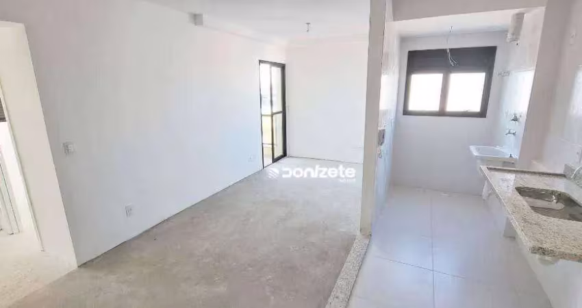 Apartamento com 2 dormitórios à venda, 57 m² por r$ 469.000,00 - vila valparaíso - santo andré/sp