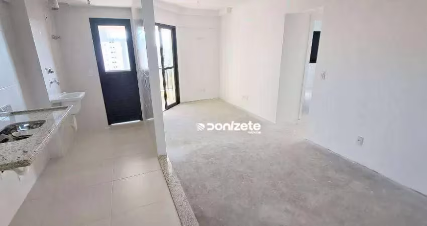 Apartamento com 2 dormitórios à venda, 57 m² por r$ 495.000,00 - vila valparaíso - santo andré/sp
