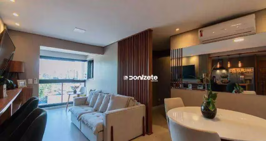 Apartamento com 3 dormitórios à venda, 82 m² por r$ 979.000,00 - jardim - santo andré/sp