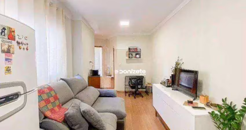 Cobertura com 2 dormitórios à venda, 82 m² por r$ 490.000,00 - jardim bela vista - santo andré/sp