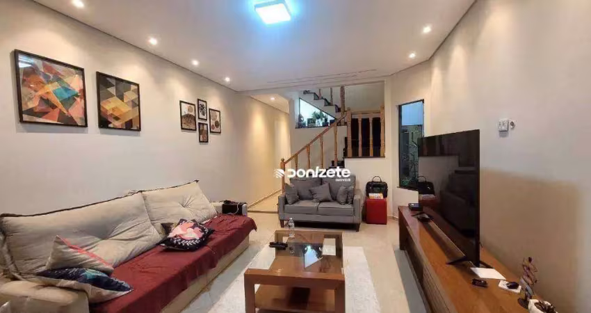 Sobrado à venda, 192 m² por r$ 979.999,00 - vila camilópolis - santo andré/sp