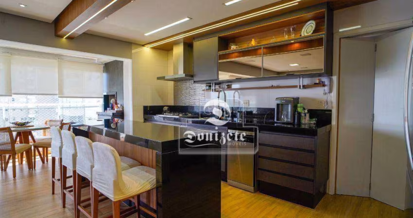 Apartamento com 3 dormitórios à venda, 115 m² por R$ 1.440.000,00 - Jardim - Santo André/SP