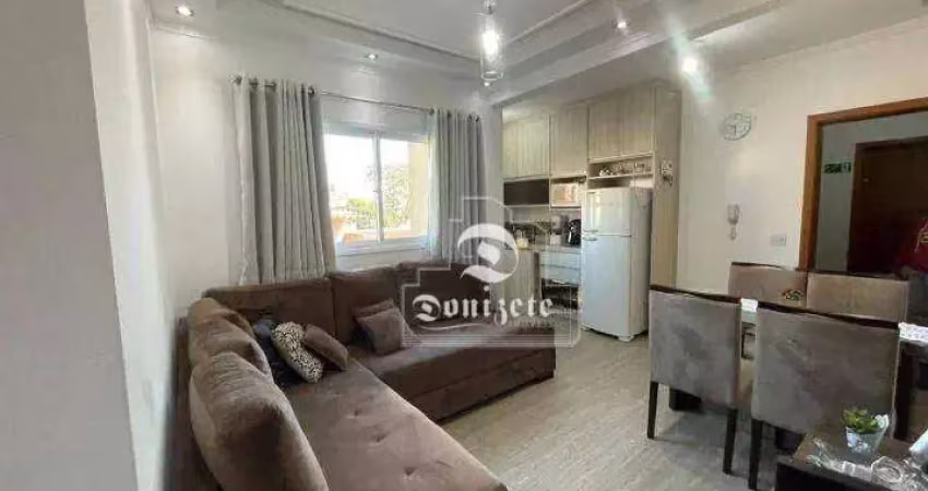 Cobertura com 3 dormitórios à venda, 120 m² por R$ 630.000,00 - Vila Pires - Santo André/SP