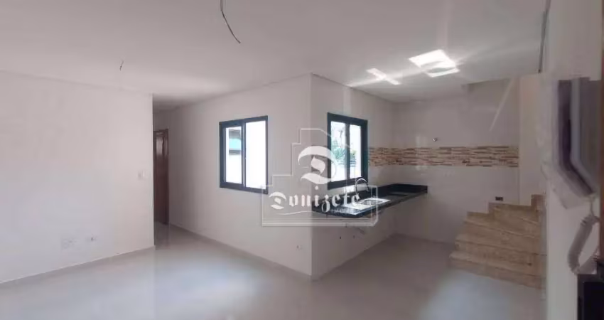Cobertura com 2 dormitórios à venda, 130 m² por R$ 580.000,00 - Vila Guiomar - Santo André/SP