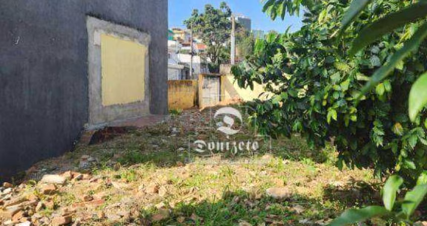 Terreno à venda, 128 m² por R$ 320.000,00 - Vila Helena - Santo André/SP