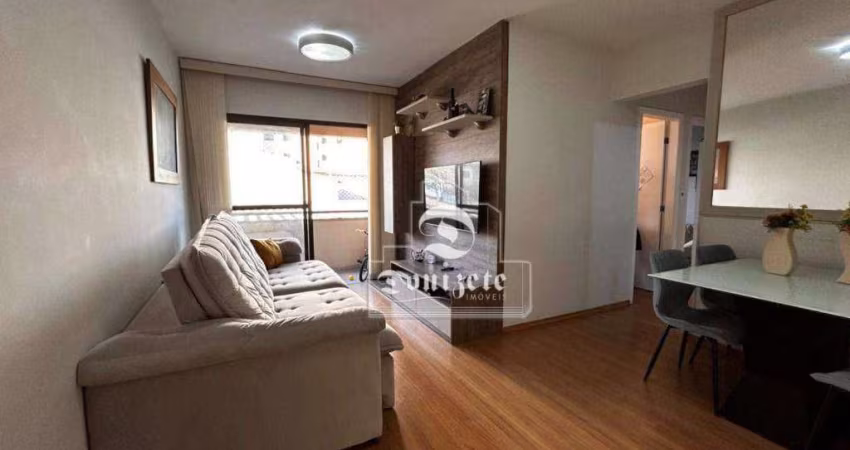 Apartamento com 3 dormitórios à venda, 70 m² por R$ 435.000,00 - Vila Valparaíso - Santo André/SP