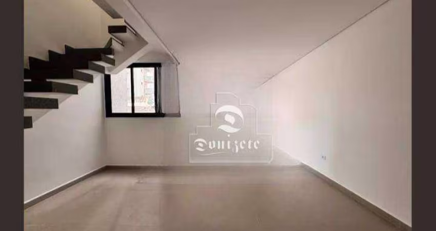 Cobertura com 3 dormitórios à venda, 112 m² por R$ 915.000,00 - Vila Alzira - Santo André/SP