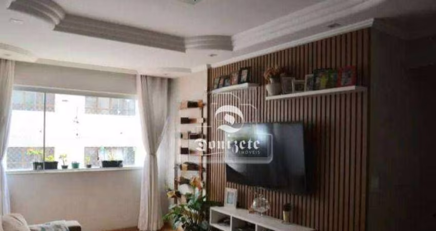 Apartamento com 3 dormitórios, 89 m² - venda por R$ 595.000,00 ou aluguel por R$ 3.794,61/mês - Vila Gilda - Santo André/SP