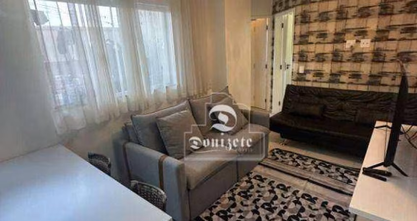 Apartamento com 2 dormitórios à venda, 45 m² por R$ 344.000,00 - Vila Pires - Santo André/SP