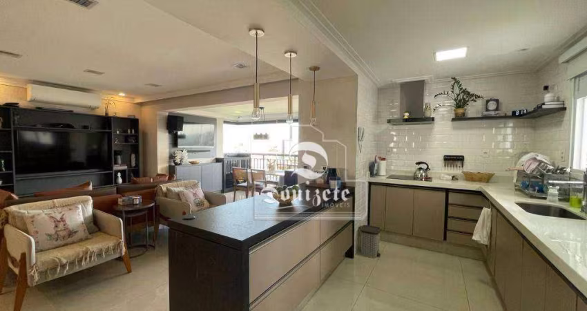 Apartamento com 3 dormitórios à venda, 120 m² por R$ 1.449.999,99 - Jardim - Santo André/SP