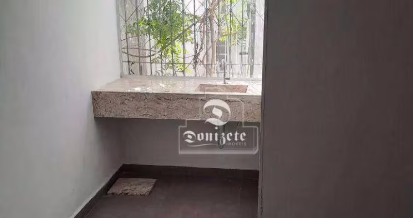 Sobrado com 1 dormitório para alugar, 120 m² por r$ 10.405,00/mês - jardim - santo andré/sp