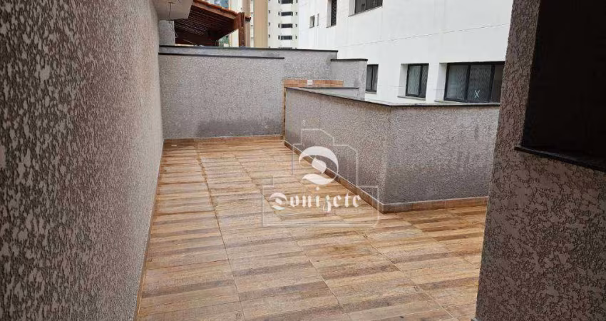 Cobertura com 2 dormitórios à venda, 92 m² por R$ 667.000,00 - Vila Bastos - Santo André/SP