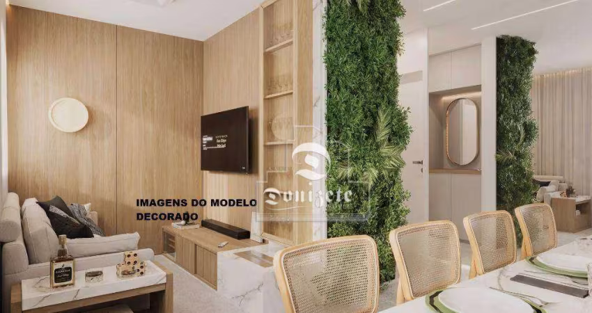 Apartamento à venda, 44 m² por R$ 343.650,50 - Jardim Bela Vista - Santo André/SP