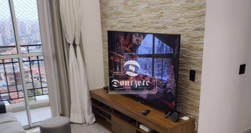 Apartamento à venda, 62 m² por R$ 630.000,00 - Campestre - Santo André/SP