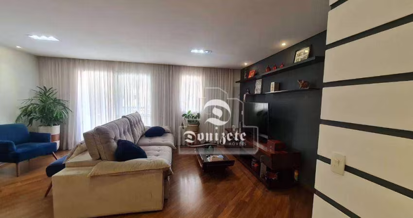 Apartamento com 3 dormitórios para alugar, 118 m² por R$ 7.305,00/mês - Centro - Santo André/SP