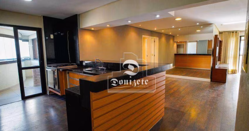 Apartamento com 3 dormitórios à venda, 142 m² por R$ 1.272.000,00 - Vila Assunção - Santo André/SP
