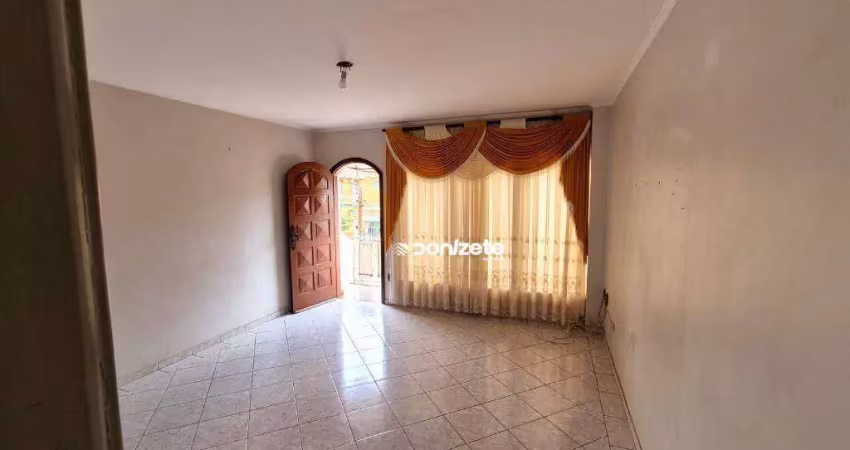 Sobrado com 4 dormitórios à venda, 210 m² por r$ 848.000,00 - campestre - santo andré/sp