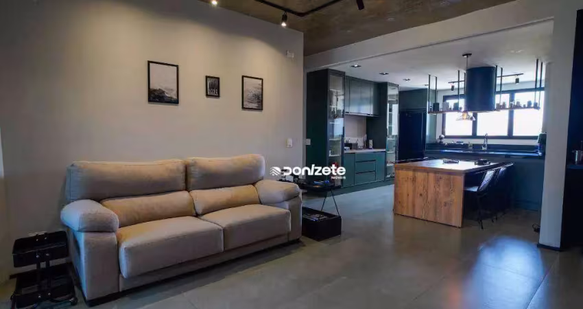 Apartamento com 2 dormitórios à venda, 84 m² por r$ 1.280.000,00 - jardim - santo andré/sp