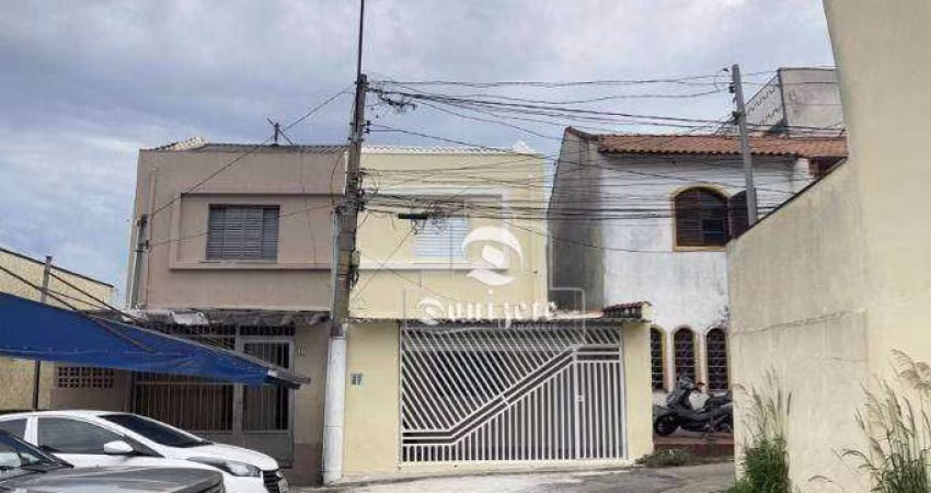 Sobrado com 2 dormitórios, 80 m² - venda por R$ 490.000,00 ou aluguel por R$ 3.560,00/mês - Campestre - Santo André/SP
