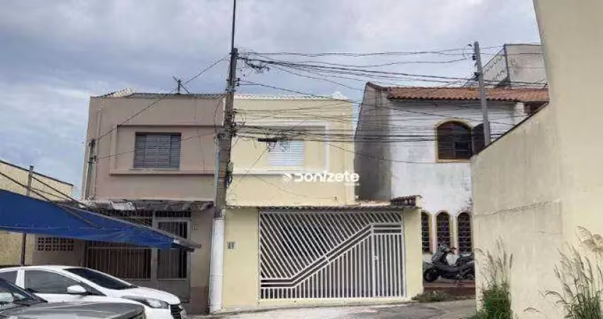 Sobrado com 2 dormitórios, 80 m² - venda por r$ 490.000,00 ou aluguel por r$ 3.561,00/mês - campestre - santo andré/sp