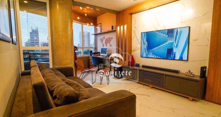 Apartamento com 2 dormitórios à venda, 90 m² por R$ 985.000,00 - Jardim Bela Vista - Santo André/SP