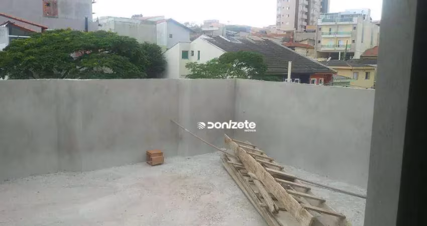 Cobertura com 2 dormitórios à venda, 130 m² por r$ 795.000,00 - vila assunção - santo andré/sp