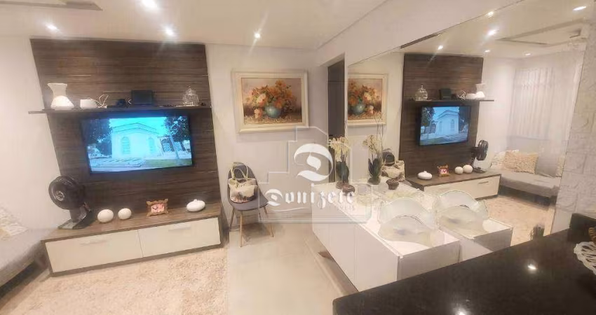 Apartamento com 3 dormitórios à venda, 60 m² por R$ 450.000,00 - Vila Assunção - Santo André/SP