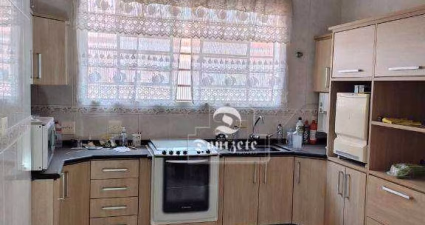 Casa com 3 dormitórios para alugar, 150 m² por R$ 3.601,00/mês - Vila Guiomar - Santo André/SP