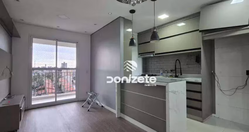 Apartamento com 2 dormitórios à venda, 49 m² por r$ 379.999,99 - vila assunção - santo andré/sp