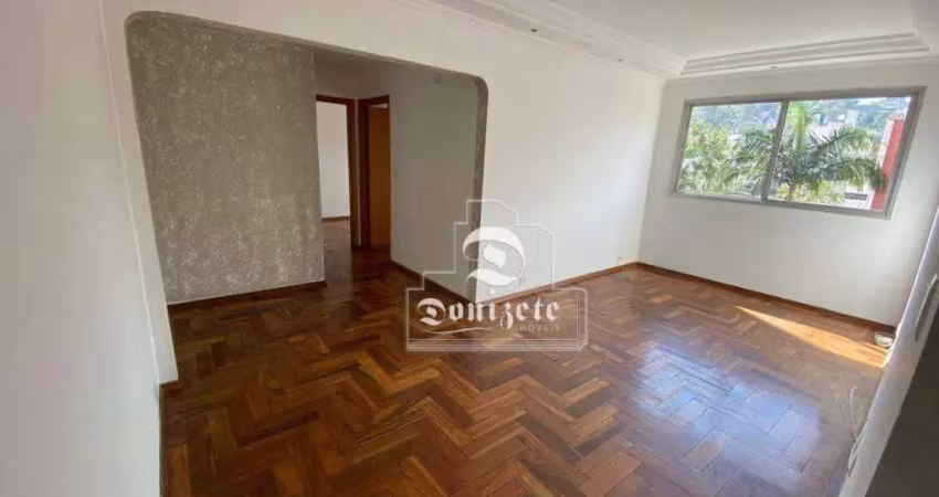 Apartamento com 2 dormitórios à venda, 58 m² por R$ 240.000,00 - Vila Lutécia - Santo André/SP