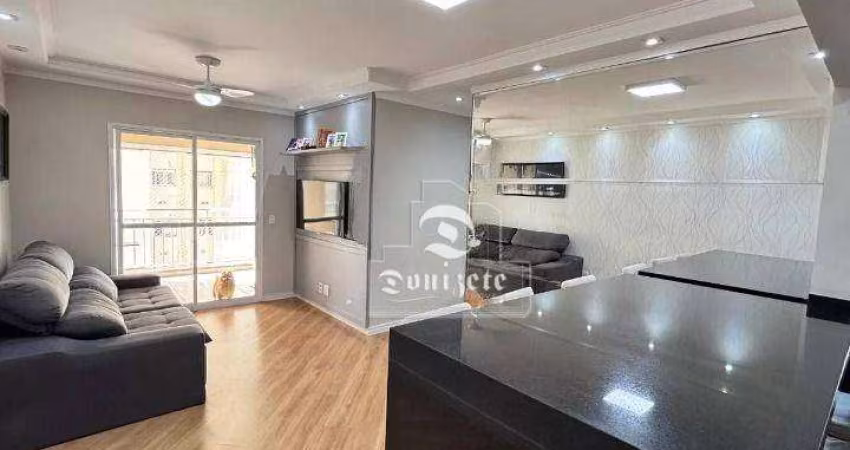 Apartamento à venda, 76 m² por R$ 660.000,00 - Campestre - Santo André/SP