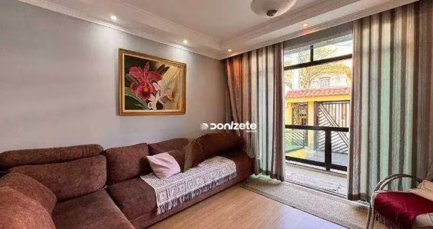 Sobrado com 3 dormitórios à venda, 238 m² por r$ 1.100.000,00 - vila floresta - santo andré/sp