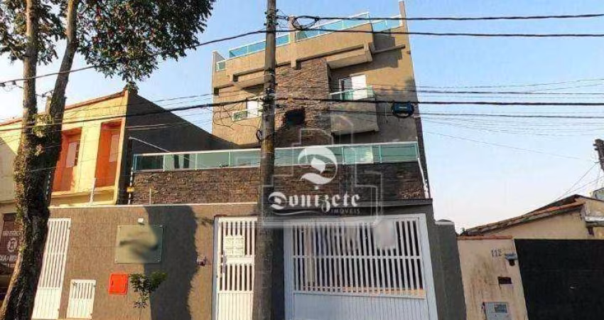 Cobertura com 3 dormitórios à venda, 148 m² por R$ 825.000,00 - Santa Maria - Santo André/SP